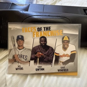 2019 Topps Faces Of The Franchise „Padres“ SP Tony Gwynn/Dave Winfield/Wil Myers - Bild 1 von 2