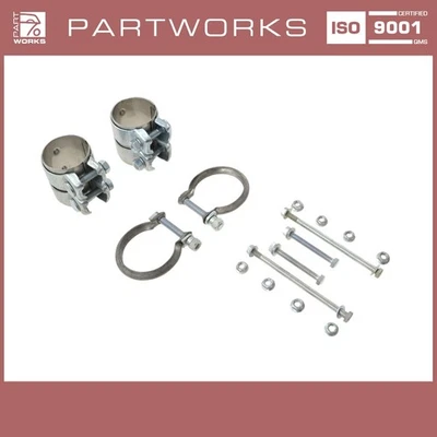 Montagesatz Auspuff für PORSCHE 996 Carrera Halter Schellen Endschalldämpfer - Imagem 1 de 4