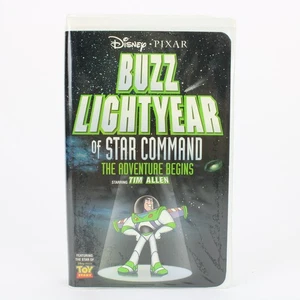 Buzz Lightyear of Star Command The Adventure Begins VHS 2000 Disney Pixar - Picture 1 of 3
