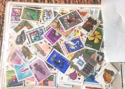 505 DIFERENTES SELLOS USADOS ​​ZAIRE CONGO EN TODO EL MUNDO TEMÁTICOS ÁFRICA Foto 1 de 4