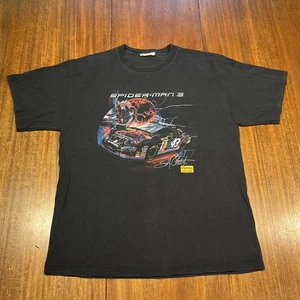 Chase Authentics Marvel Bobby Labonte NASCAR SPIDER-MAN 3 Large 43 T Shirt - Picture 1 of 15