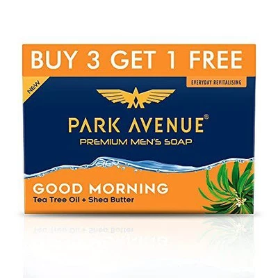 Park Avenue Premium Men’s Soap Tea tree Oil+Shea Butter 125g (BUY 3 GET 1) - CA - Image 1 of 4
