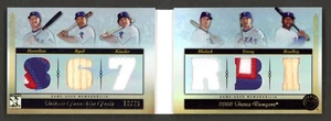 2010 Topps Tribute Franchise Feats Teaxs Rangers /25 Hamilton/Blalock/Bradley - Picture 1 of 2