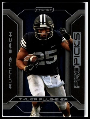 2022 Pro Picks Premier #PP-24 Tyler Allgeier - Image 1 of 2