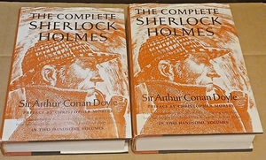 The Complete Sherlock Holmes-2 Volume Set by Sir Arthur Conan Doyle -Doubleday - Picture 1 of 12