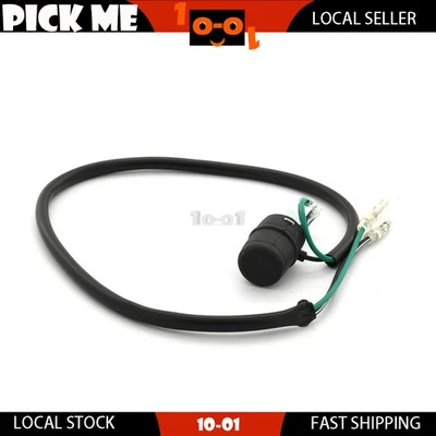 Interruptor de parada de botón de apagado para motocicleta HONDA CR450R 1981 Foto 1 de 4