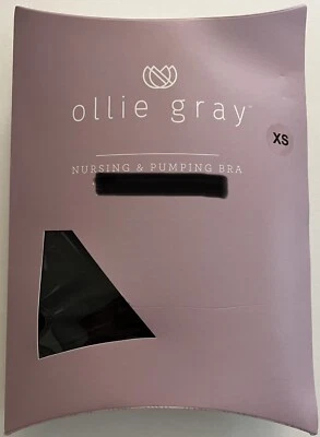 Ollie Gray Nursing and Pumping Bra Black Maternity XS Extra Small BNIB READ - Image 1 of 4