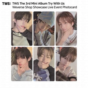 TWS The 3rd Mini Album Try With Us Weverse Shop Showcase Live Event Photocard - Picture 1 of 20