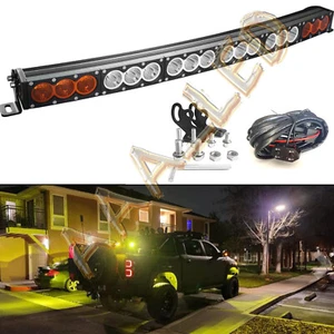 33 Inch LED Light Bar Driving Fog Combo Work Off Road Car SUV UTE 4WD Truck Boat - Picture 1 of 10