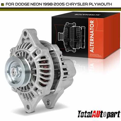 New Alternator for Dodge Neon 1998-2005 Chrysler Neon 85A 12V CW 4-Groove Pulley - Image 1 of 4