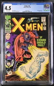 X-Men #18 (Marvel, 1966) CGC 4.5 VG+ Magneto Stan Lee - Foto 1 di 2