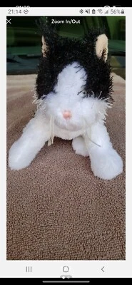 Webkinz Black and White Cat - Image 1 of 2