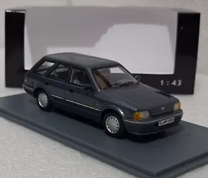 Ford England Escort MK4 Turnier 1.6 GL 5-Door 1986 Grey 1:43 Neo NEO44960 RARE!! - Picture 1 of 17