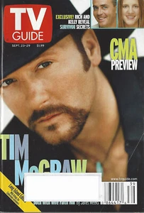 TV Guide CMA 2000 vista previa Tim McGraw 23-29 de septiembre - Imagen 1 de 1