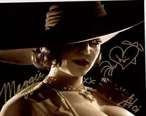 Maggie Robertson Resident Evil 8x10 Signed Photo JSA Certified Autograph - Picture 1 of 3