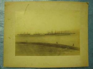 PHOTO VERS 1880 : CANAL DE SUEZ - Picture 1 of 1