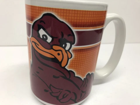 Virginia Tech VT Hokies Coffee Mug MugWorks Brands New Old Stock with Tags USA Cover