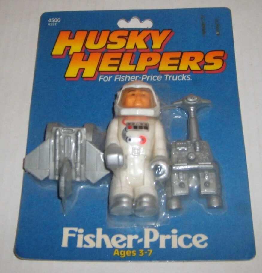 Vintage Fisher Husky Helpers Action Figure for Trucks 4500 MOC 1984