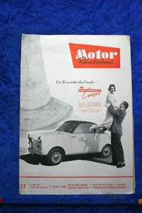 Motor Rundschau 12/58 NSU Prinz Opel Kapitän Austin Healey - Foto 1 di 2