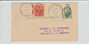 1950 last day FDC postal Moultrieville SC Sullivans Island SC (f301) - Picture 1 of 2