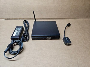 Dell Desktop Computer Intel i3 Micro 8GB RAM 128 SSD HD Windows 10 Pro PC Wi-Fi - Afbeelding 1 van 4