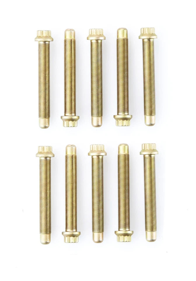 1/2"-20 RH x 3.47" Screw in Stud Axle Shaft Axleshaft Wheel Studs 10-pcs ARP - Image 1 of 1