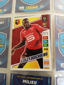 Lesley Ugochukwu Stade Rennais Carte Foot Adrenalyn Xl 2023 2024 #294 - Imagen 1 de 2