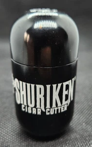 Cortador de cigarros Shuriken - acabado NEGRO - vendedor de Minnesota NUEVO - Imagen 1 de 4