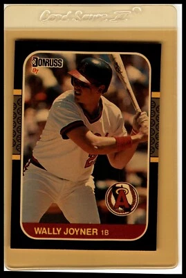 1987 Leaf #252 Wally Joyner - Image 1 of 2