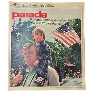 Parade Magazine July 4 1976 Edition The Wichita Eagle Beacon Bicentennial Issue - Bild 1 von 17