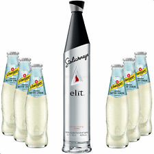 Vodka Lemon Set - Stolichnaya Elit Vodka 0,7l 700ml (40% Vol) + 6x Schweppes Bi