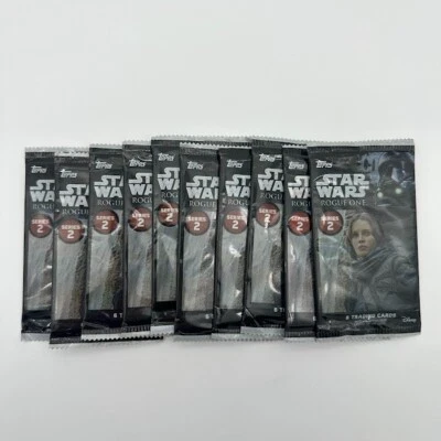 2017 TOPPS STAR WARS ROGUE ONE SERIE 2 PACKS LOT VON 10 - Bild 1 von 2