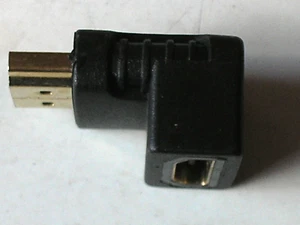 HDMI Male to Female 270 Degree Adapters Gold Plated 17072-*2W - Picture 1 of 4