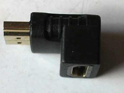 HDMI Male to Female 270 Degree Adapters Gold Plated 17072-*2W - Image 1 of 4