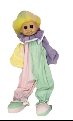 Russ Troll Muñeca Payaso Pijama Bolso Muñeca #3622 Ojos Azules 24" CON ETIQUETAS Foto 1 de 4