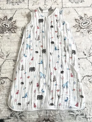 Saco de dormir para bebé Aden+Anais saco estampado animal sin mangas mediano 6-12 meses  Foto 1 de 3