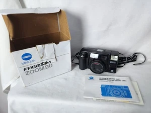 Freedom Zoom 90 Point & Shoot 35mm Film Camera 38-90mm Minolta - Untested - B52 - Picture 1 of 10
