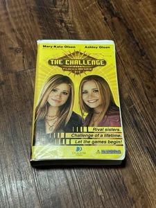 Mary Kate And Ashley The Challenge VHS 2003 Clamshell Case - Imagen 1 de 5