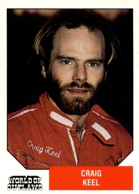 Craig Keel - 1988 World of Outlaws - #19 - Racing - Image 1 of 2