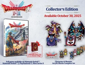 Dragon Quest I & II HD-2D Remake Edizione da Collezione Nintendo Switch 2 USA PREVENDITA - Foto 1 di 4