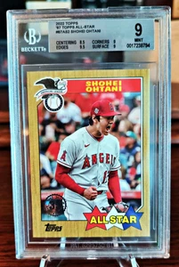 SHOHEI OHTANI 2022 TOPPS '87 ALL STAR #87AS2 (BGS GRADED 9) ANGELS - DODGERS - Picture 1 of 2