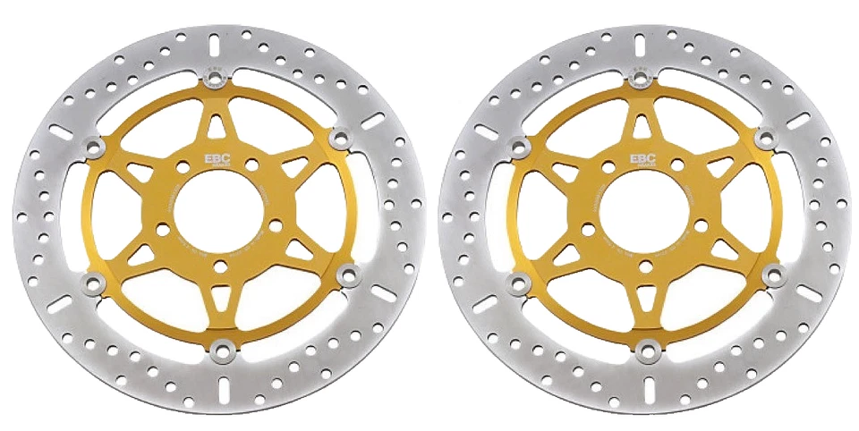 PAR (2) rotores de freno delanteros EBC ProLite 99-07 Suzuki GSXR1300 Hayabusa # MD3058X Foto 1 de 1