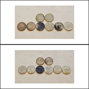 France 10 Centimes x8 Coin Joblot - 1974 to 1989 - Nice Details - Picture 1 of 3