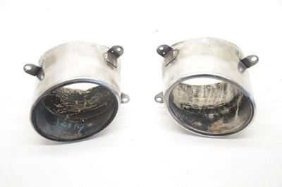 06-08 Mazda Speed6 2.3L Pair of Left and Right Chrome Rear Exhaust Tips - Image 1 of 4