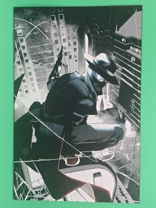 NYCC 2025 SPIDER-MAN NOIR #1 PANEL EXCLUSIVE VIRGIN VARIANT - Bild 1 von 2