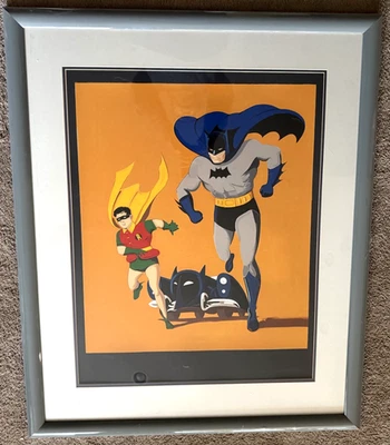 Mel Ramos, Batimóvil, Serigrafía, 1989, Imagen: 28 x 24", Firmado y Numerado Foto 1 de 4