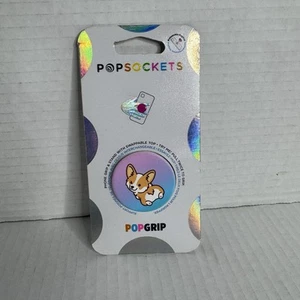 POPSOCKETS Pop Grip POP SOCKETS Pop Grip Cheeky Corgi, Brand New - Picture 1 of 3