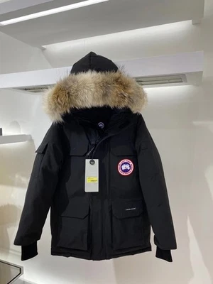 Jaqueta Canada Goose 08 Expedition Parka off preta ❤️ - Imagem 1 de 4