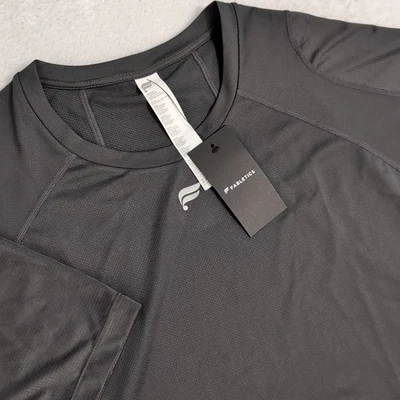 NUEVA Camisa de Gimnasio Fabletics Absorbente S/S Atlética Gris Reflectante Camiseta Para Hombres 3X Foto 1 de 4