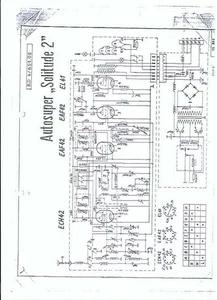 Esquema de servicio Becker para Autosuper Solitude 2 Copy - Imagen 1 de 1